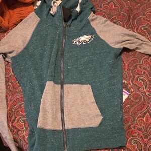 NFL Teal and Gray Women's Jacket